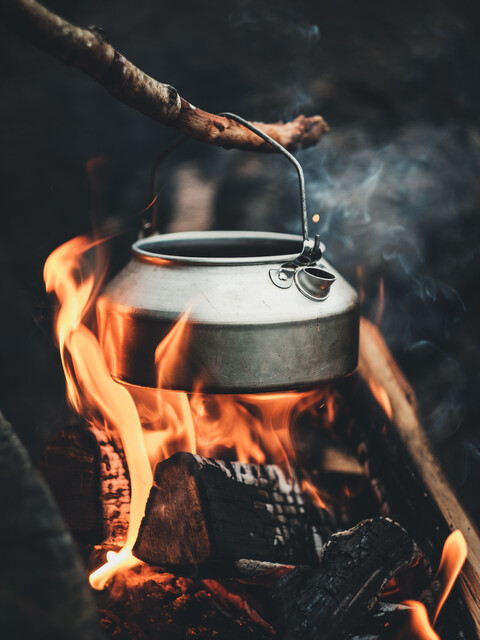 Print: Kaffe över elden